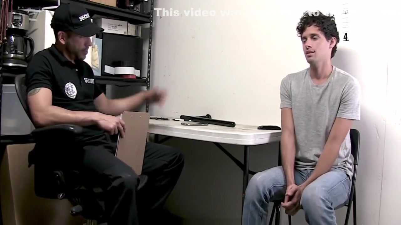 Twink Store Flasher Fucked By Officer And His Baton