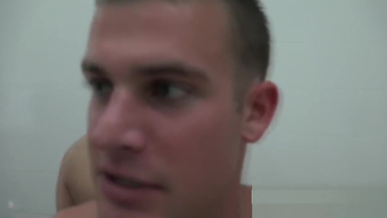 Showers steam up when sergeant takes and fucks gay soldiers