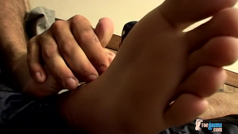 Foot Fanatic Ajax Jerks His Dick - Ajax