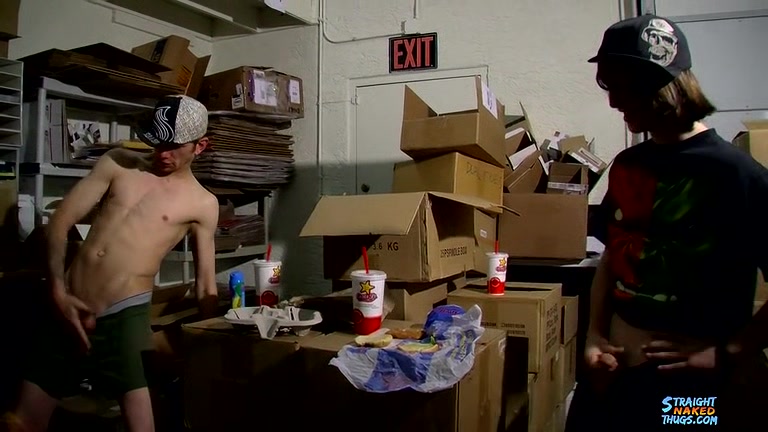 Skaters Pull Cum Soaked, Nasty Prank - Ian Madrox, Seth & Dustin