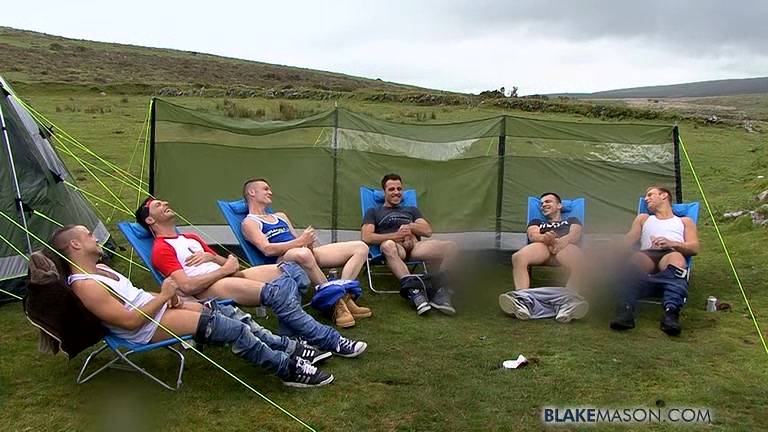Bonding With A Group Wank - Kai, Fraser, Bradley, Josh, Matt And Riley