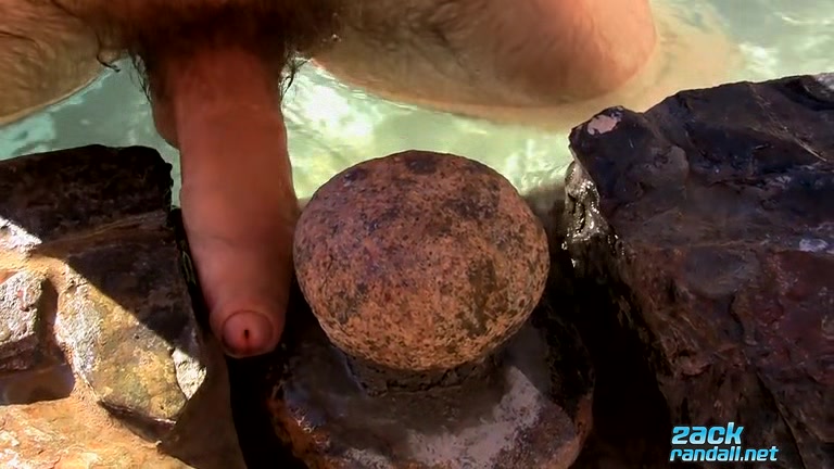 A Cum Squirting Outdoor Jack Off - Zack Randall