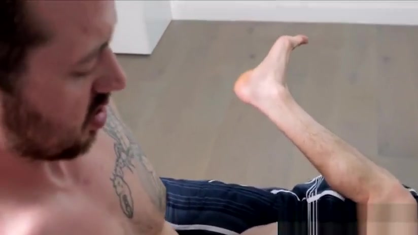 Showering stud bareback fucks and sperms