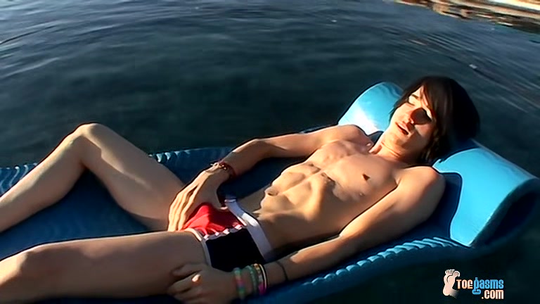 Cock Stroking Foot Worship - Asher Christiansen And Brenden Killen