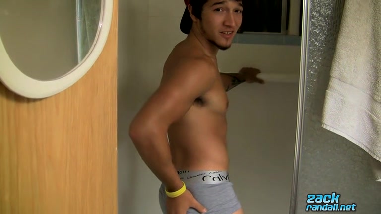 Shower Stroking Jock Jizzy - Jizzy McBone