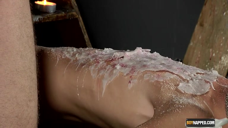 Splashed With Wax And Cum - Luca Finn And Aiden Jason