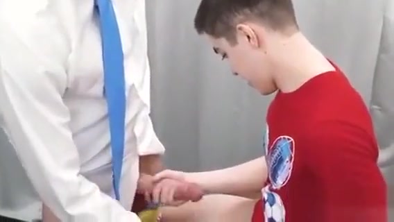 boy and medical doctor