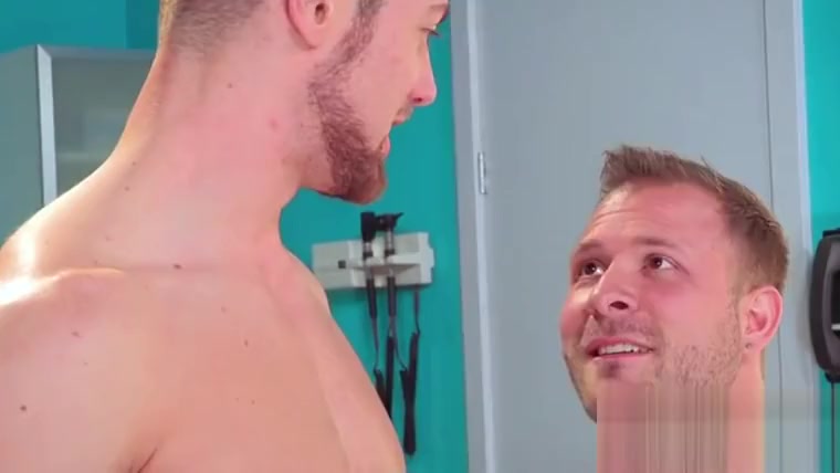 Hot boy is examined by his sexy doctor