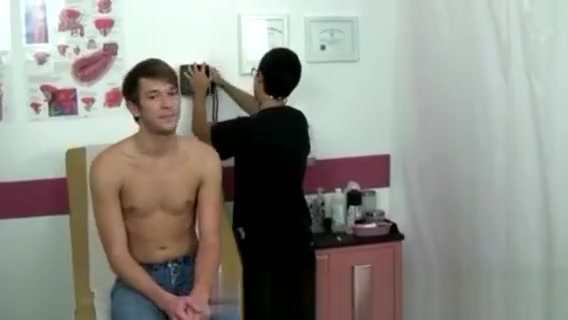 Doctor visited gay porno I felt my nut sack draw up and