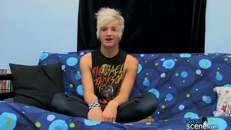 Austin Follows His Boyf Into Porn With A Wank - Austin Mitchell
