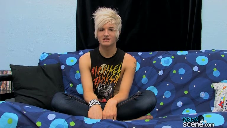 Austin Follows His Boyf Into Porn With A Wank - Austin Mitchell