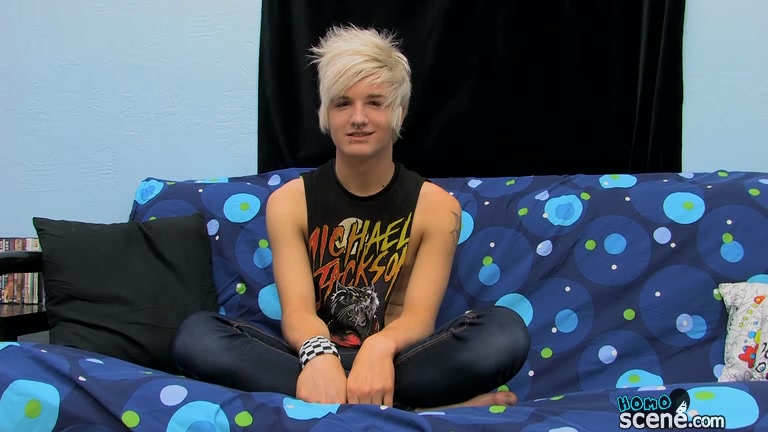 Austin Follows His Boyf Into Porn With A Wank - Austin Mitchell