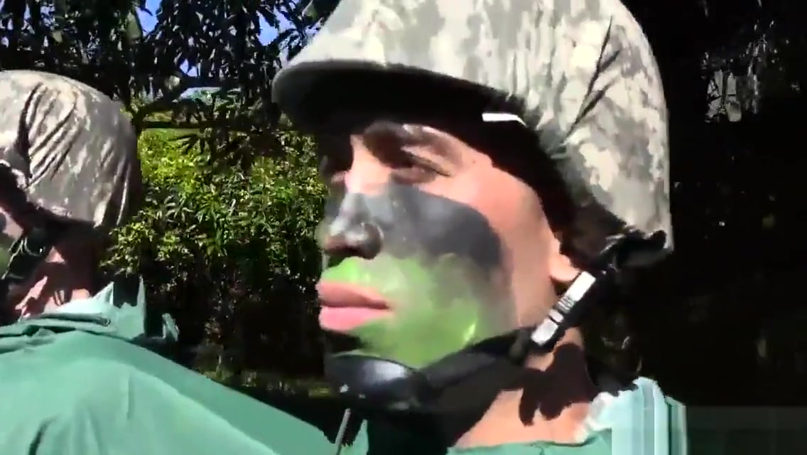 Army blown by gay photo Taking the recruits on their first run