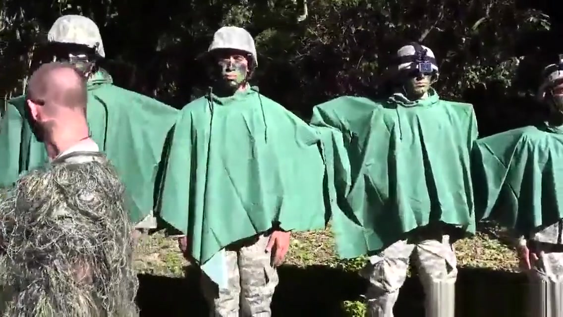 Army blown by gay photo Taking the recruits on their first run