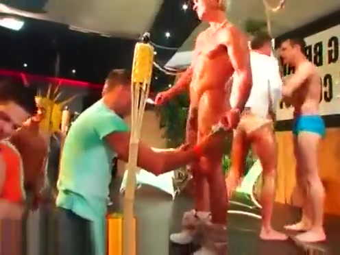 Group cock sucking movietures gay In the shower, on the beach, in the