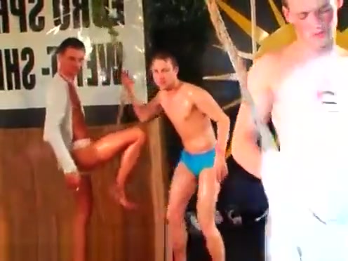 Group cock sucking movietures gay In the shower, on the beach, in the