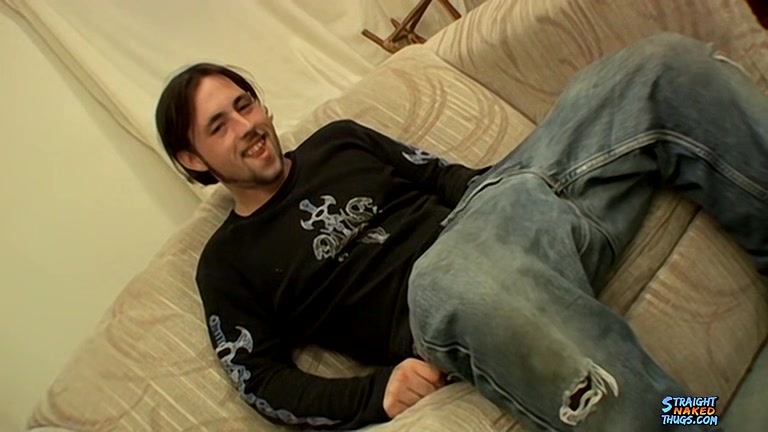 Shaggy, Straight, Amateur Guy Experiments with Sex Toy - TrikinMatt