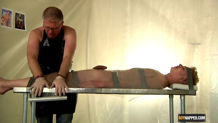 Taped Down Twink Drained Of Cum - Alex Silvers And Sebatian Kane