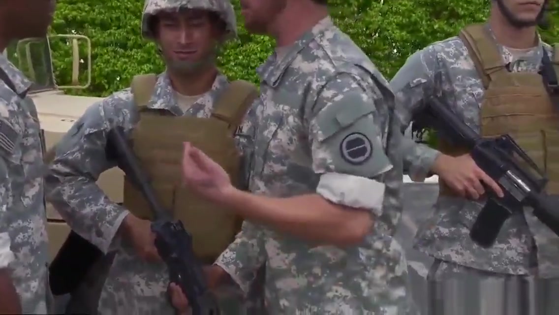 Army teachers teach fucking boy and straight military men with big