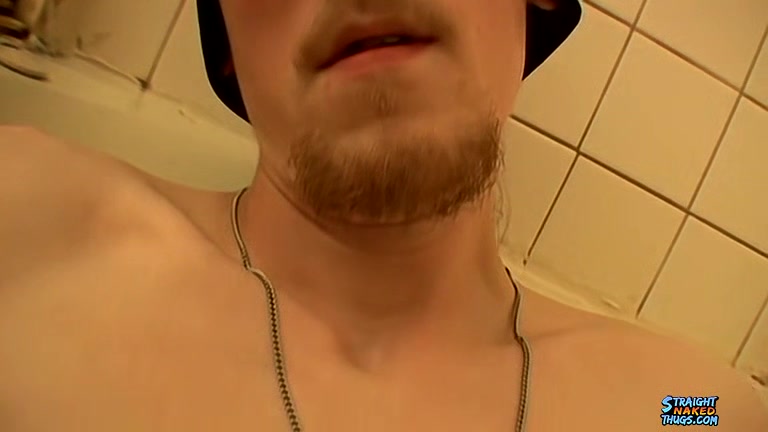 Straight Thug Cum Soaked Bubble Bath - Shamus
