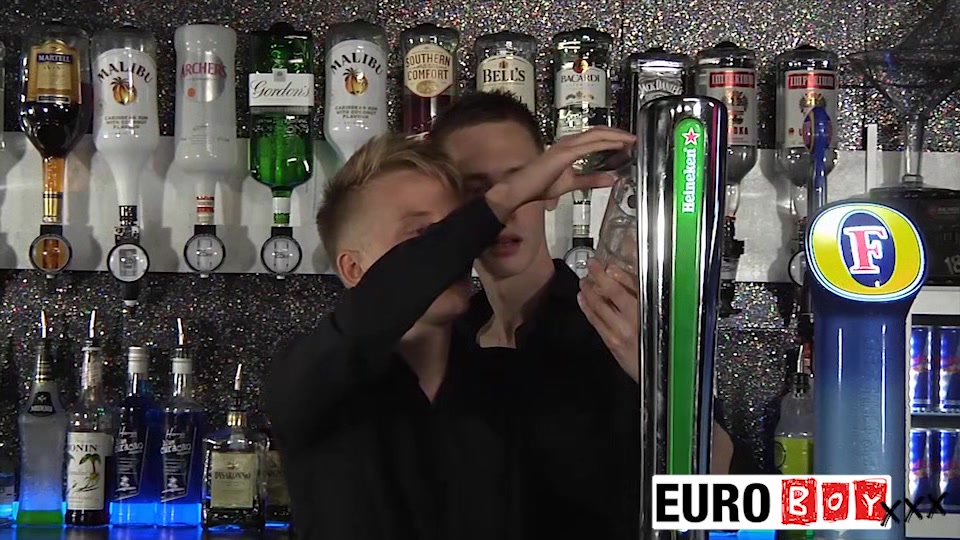 Ashton Fucks Corey In Bar Lounge - Ashton & Corey
