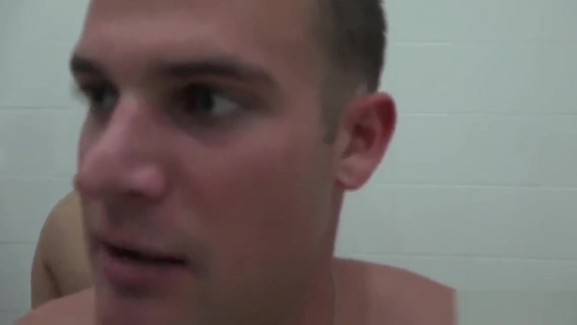 Military gay video free download first time The Hazing, The Showering