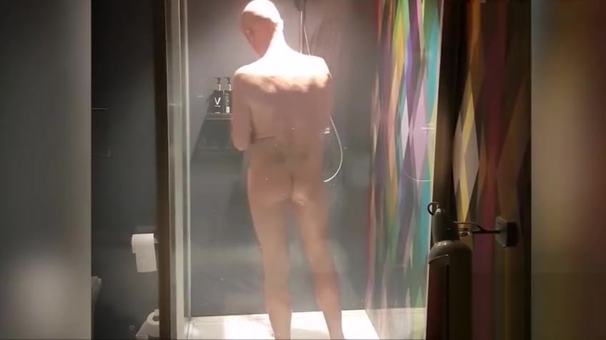 Rainbow Massage Takes A Naked Shower