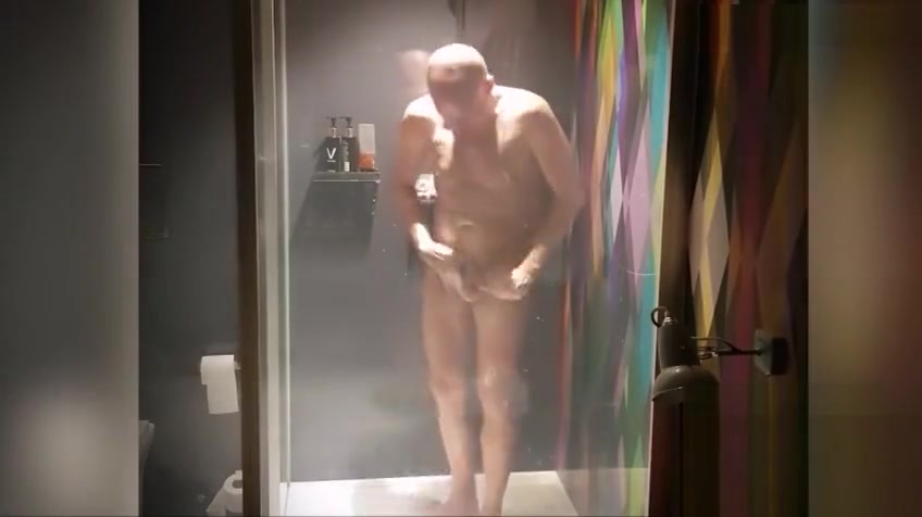 Rainbow Massage Takes A Naked Shower
