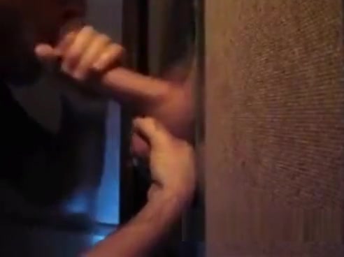 Horny sex clip homo Glory Hole check , it's amazing