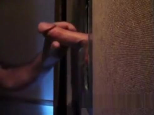 Horny sex clip homo Glory Hole check , it's amazing