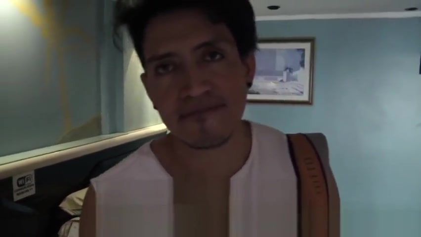 Pov sucking latino straight gets jizzed