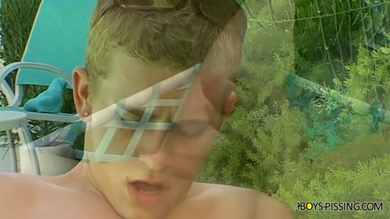 Kayden's Poolside Piss! - Kayden Daniels