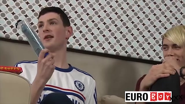 Scott Fucked With His Birthday Dildo - Jason Goddard, Rhys Casey & Scott Williams