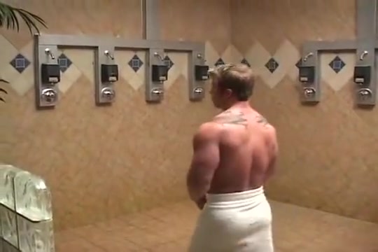 Mark Dalton aka Jeremy Rock Step sons - Workout, shower, then solo stroke