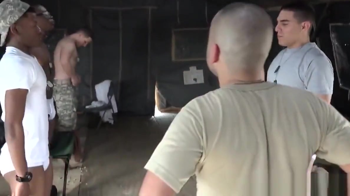 Military twink submitted into bare assfucking