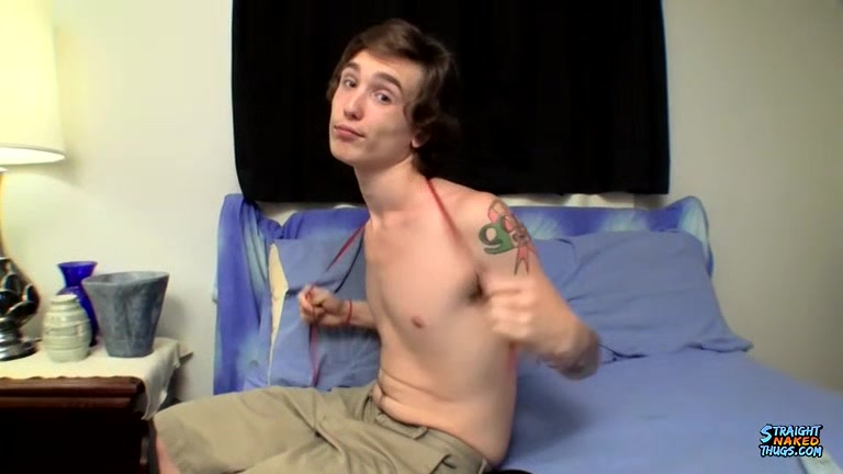 His First Fleshlight Stroke - Sean Johansen