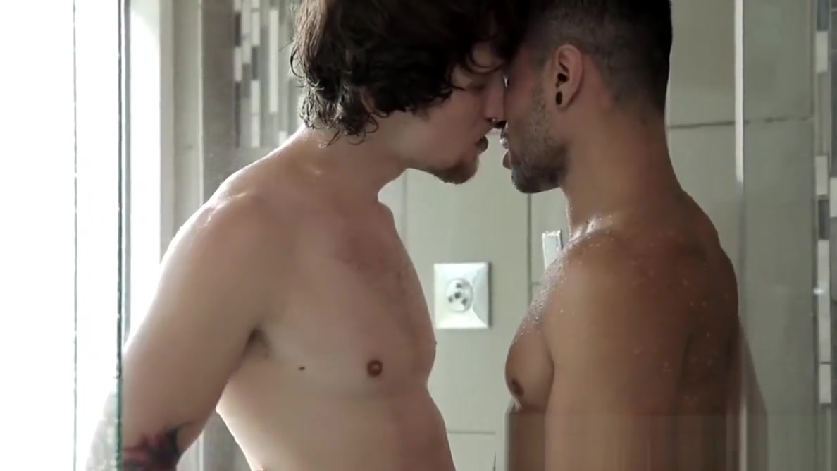 Studs shower their big dicks and ass bang with pleasure