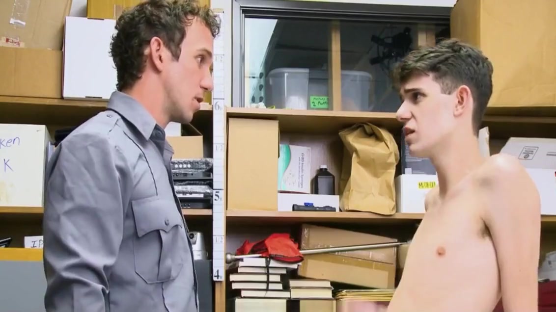 Young Straight Twink Fucked Gay Officer Caught Graffiting