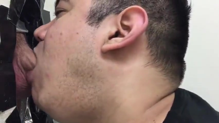 Cute college guy with amazing thick cock gloryhole