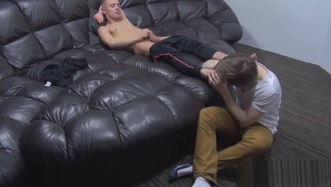 Gay hunks feet massaged