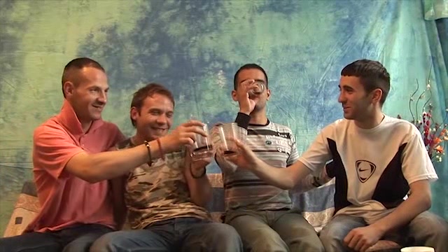 4 Horny European Lads Suck & Fuck - Aco, Bili, Marko & Duki