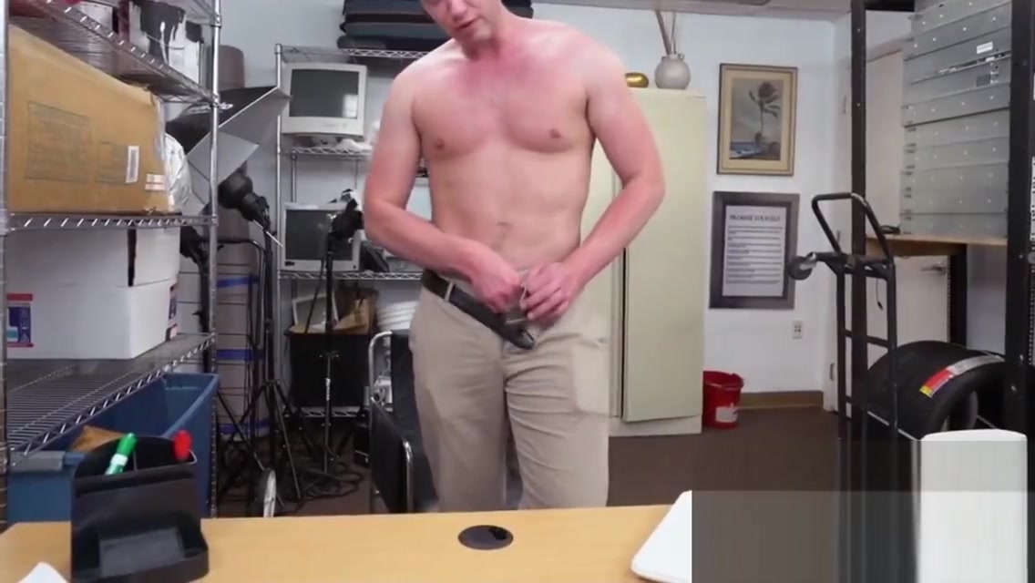 Stud in boxers is contrived by casting director into taking his BBC