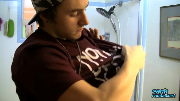 Hung Cock Shower Jock Jack Off - TY Evans