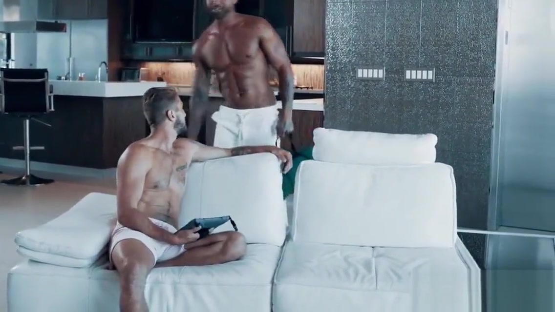 Fucking my new black gay roommate
