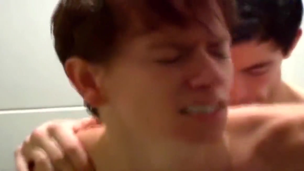 Twink Shower Ass Drilling Ends With Hot Facial