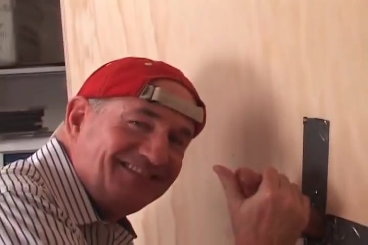 Str8 hot blond stud is paid to service a big dicked guy at my gloryhole.