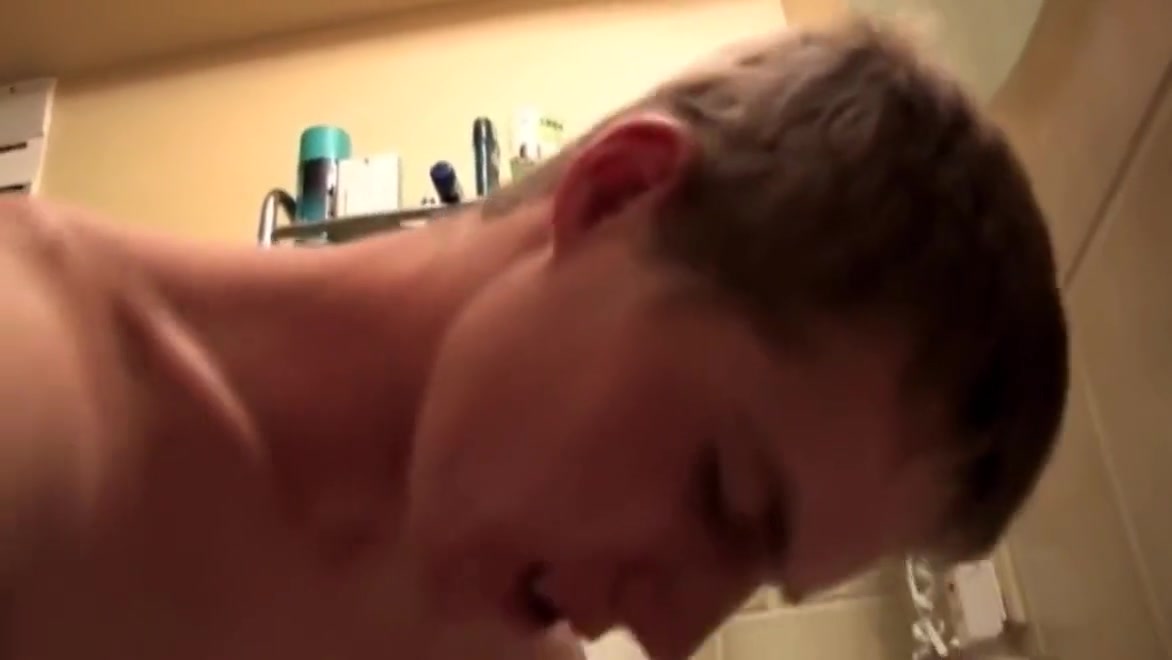 teens 18+ Boys Raw Ass Pounding in Shower