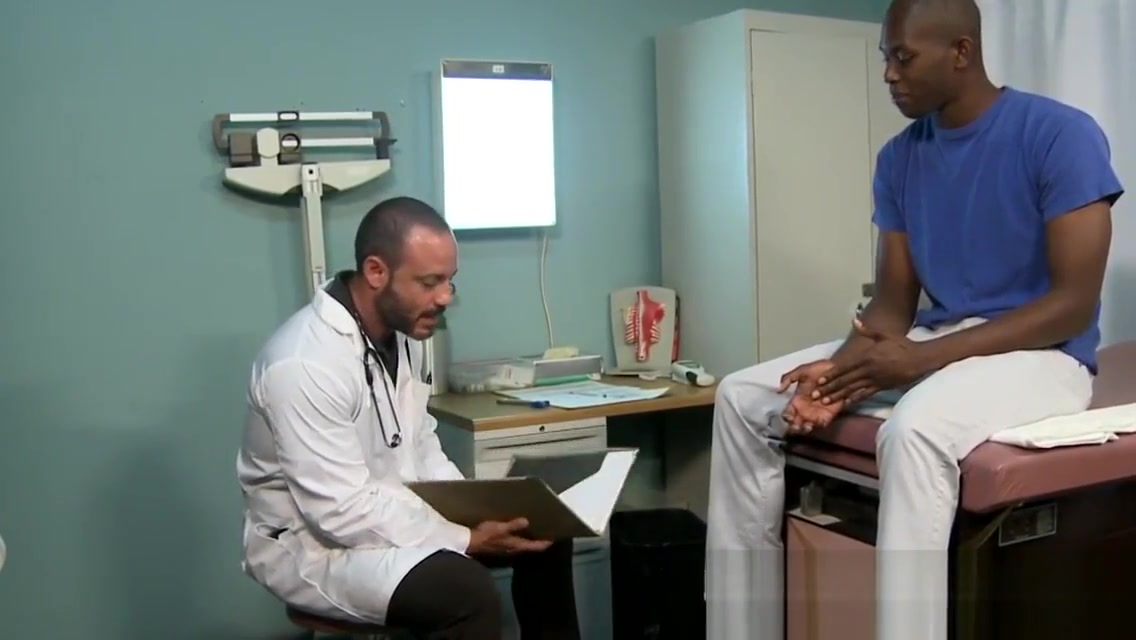 Doctor riding black dong