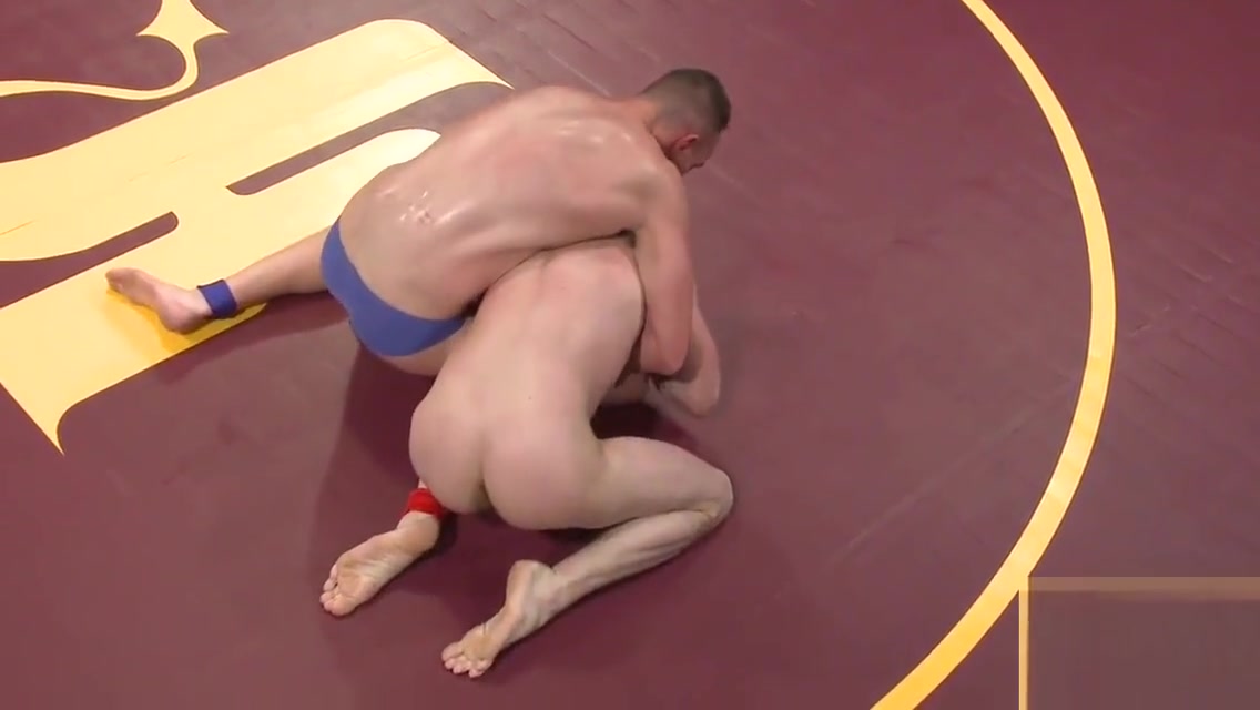Stud gets dominated during kinky wrestling