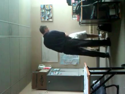 Entertaining in the office!